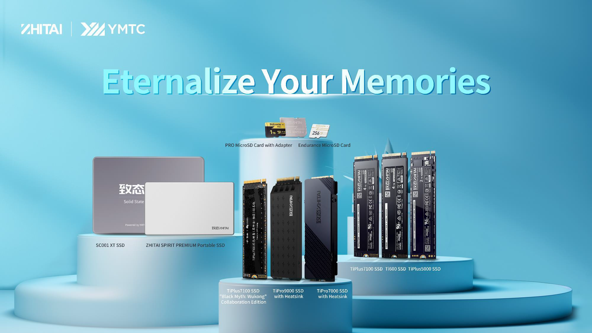 Hồng Anh Computer chính thức phân phối SSD ZHITAI YMTC