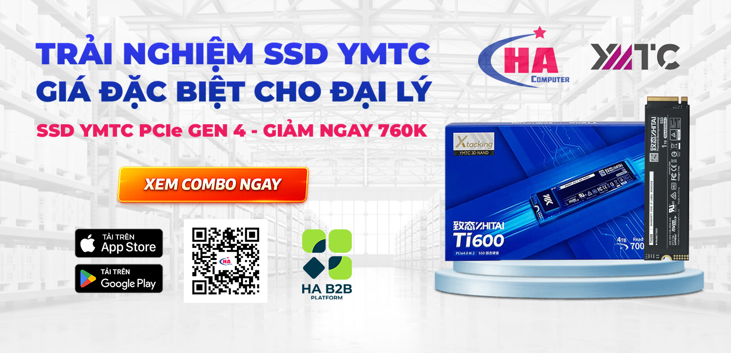 Trải Nghiệm SSD YMTC Zhitai – Giá Đặc Biệt Cho Đại Lý
