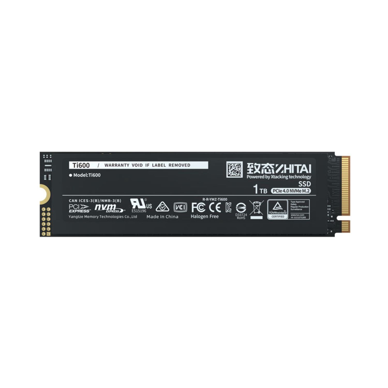 Ổ cứng SSD YMTC Zhitai Ti600 1TB M.2 2280 PCIe Gen4x4 NVMe 4.0