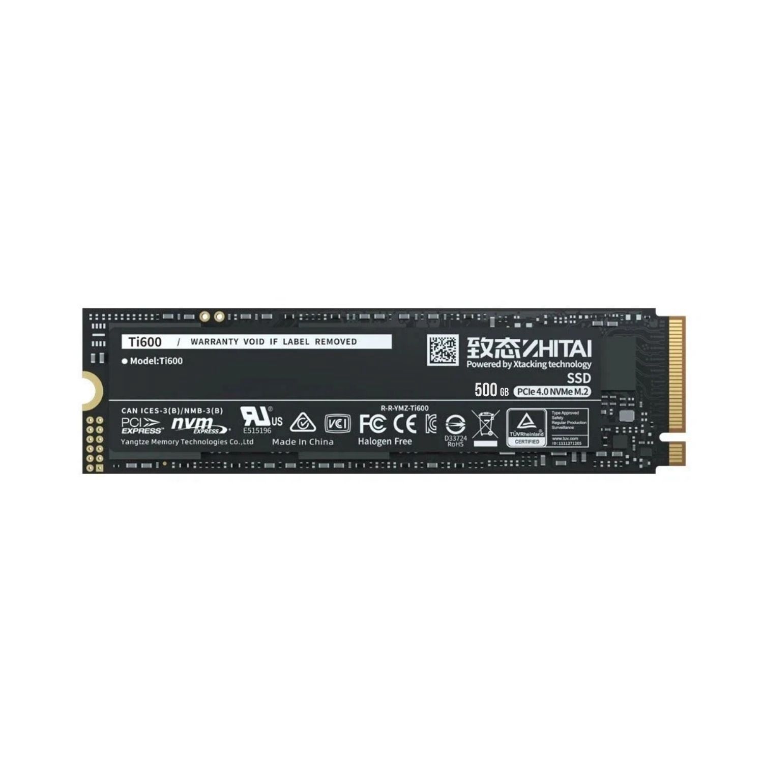 Ổ cứng SSD YMTC Zhitai Ti600 500G M.2 2280 PCIe Gen4x4 NVMe 4.0